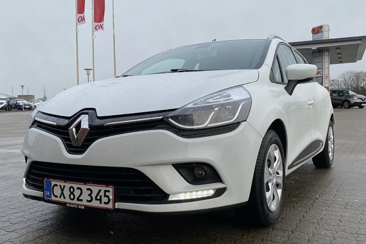 Hvid Renault Ny Clio fra 2018