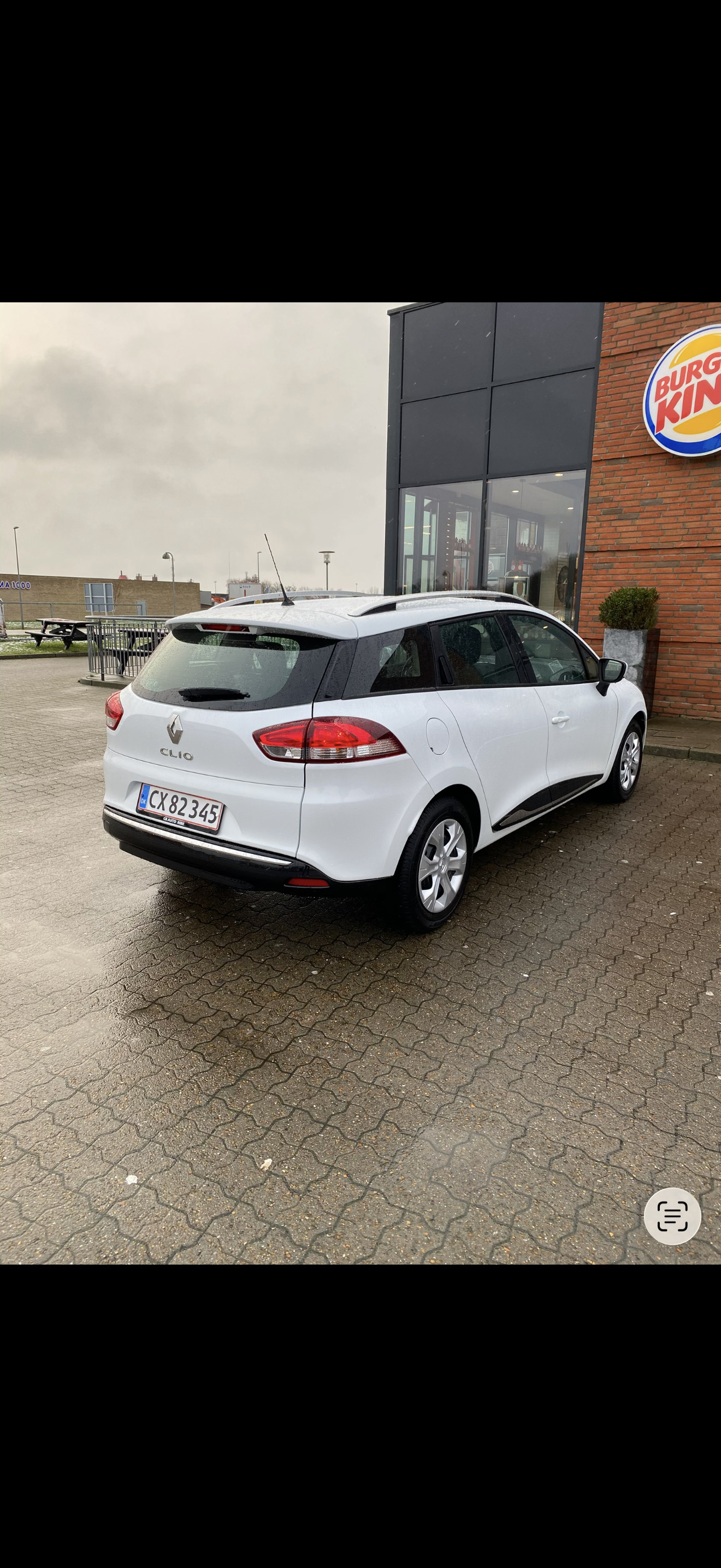Hvid Renault Ny Clio fra 2018