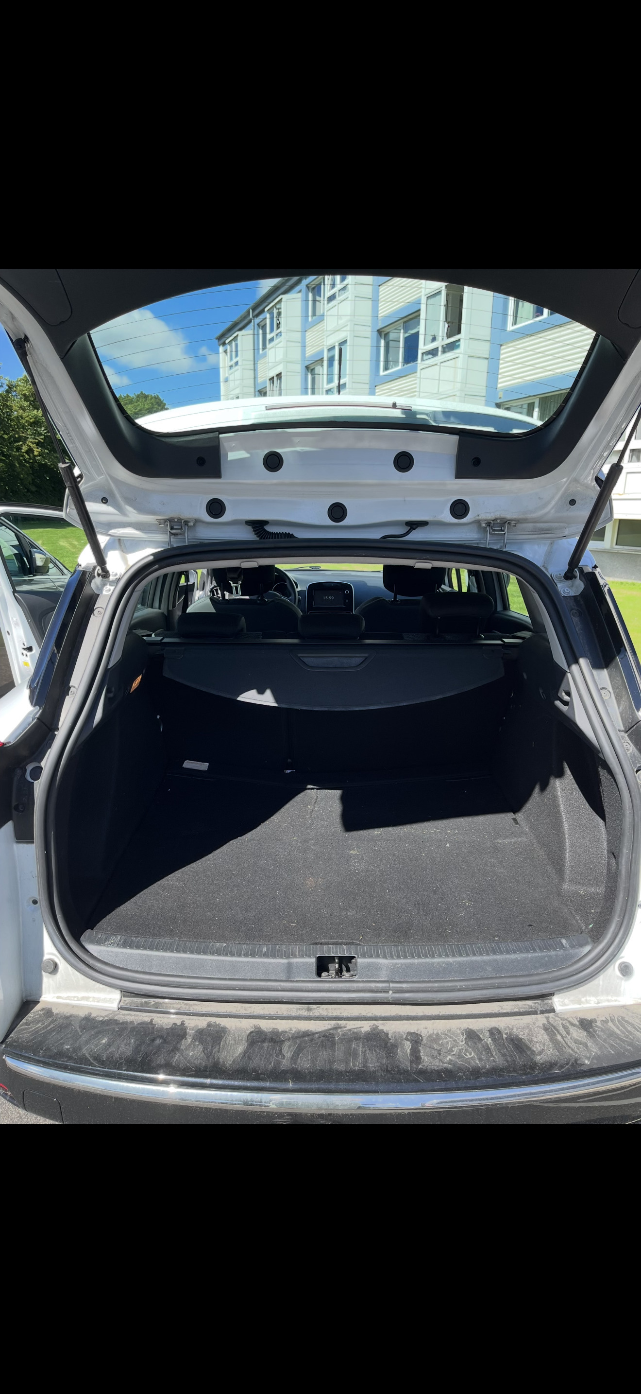 Hvid Renault Ny Clio fra 2018