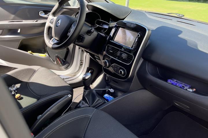Hvid Renault Ny Clio fra 2018