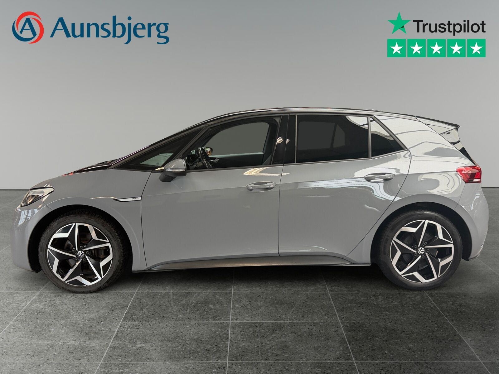 Grå VW ID.3 fra 2023