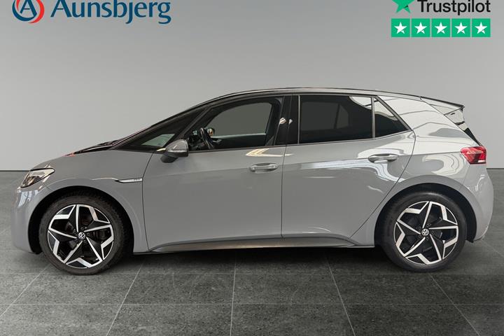 Grå VW ID.3 fra 2023
