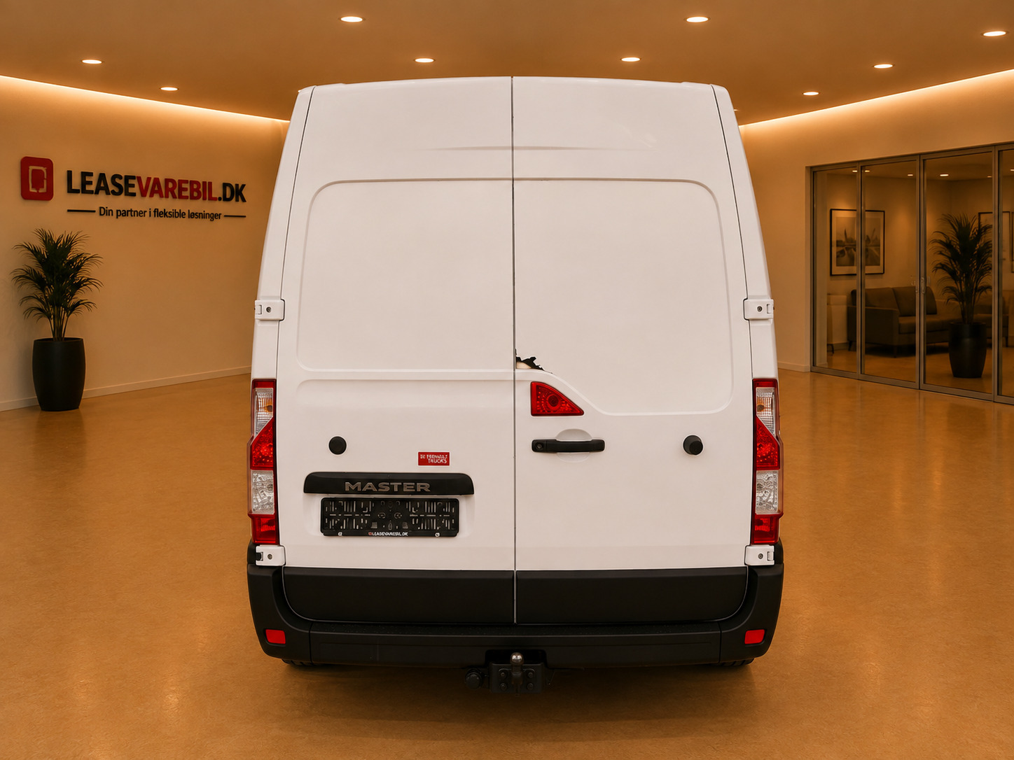 Hvid Renault Master III T35 fra 2017