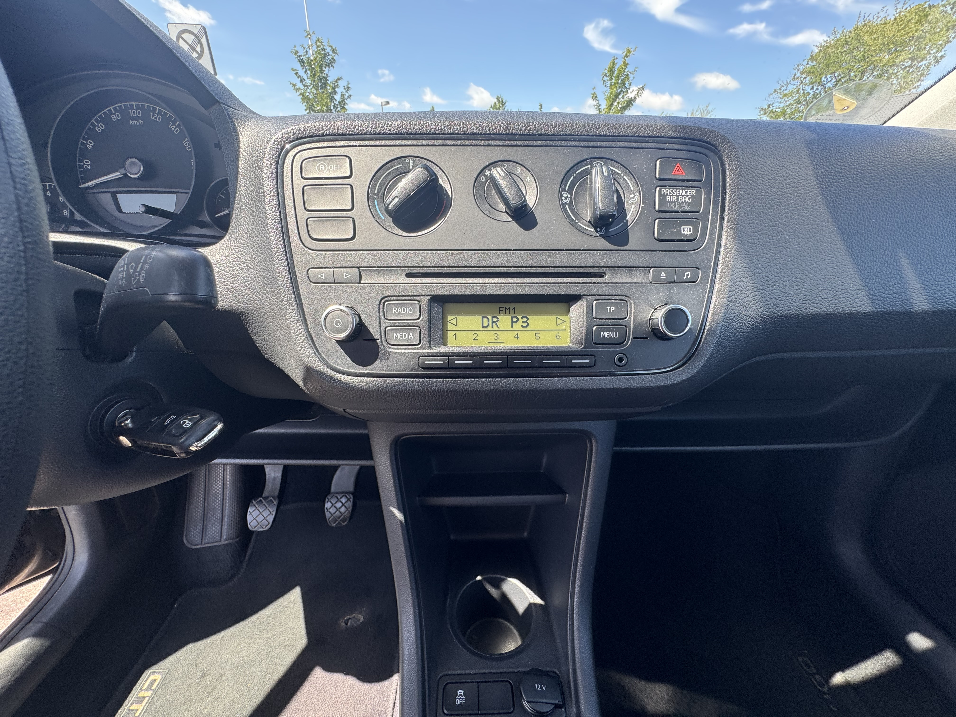 Sort Skoda Citigo fra 2013