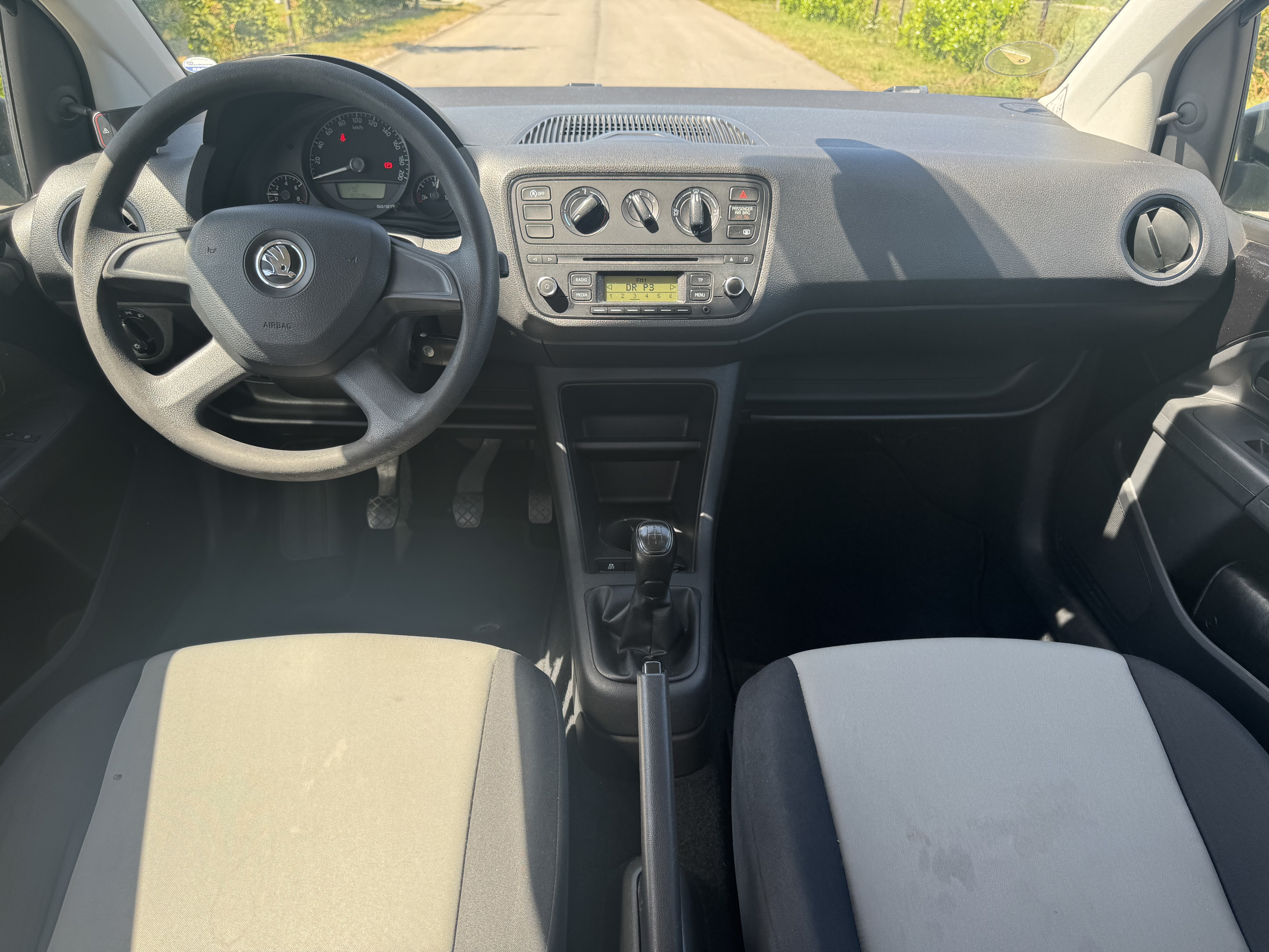 Sort Skoda Citigo fra 2013