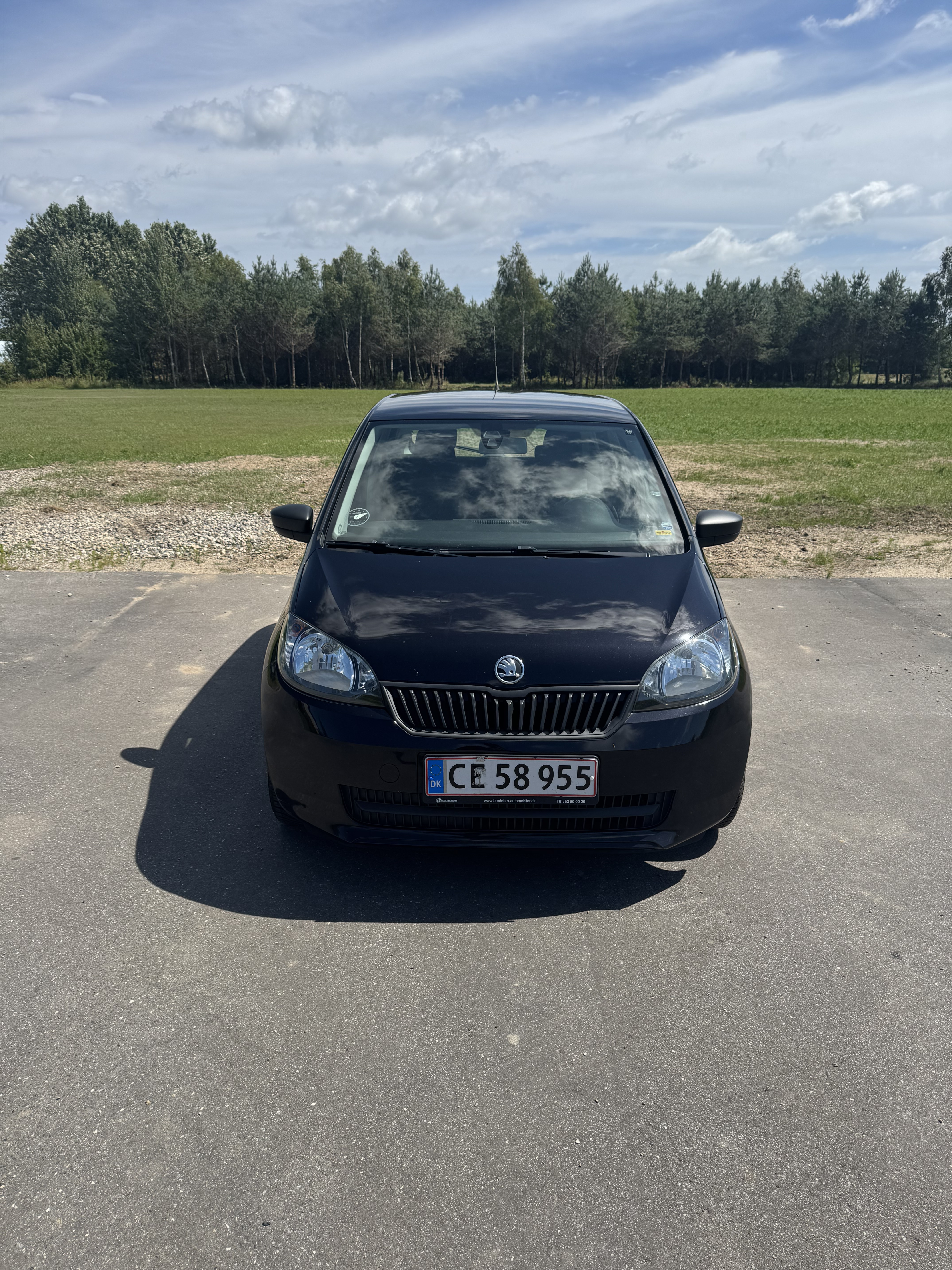 Sort Skoda Citigo fra 2013