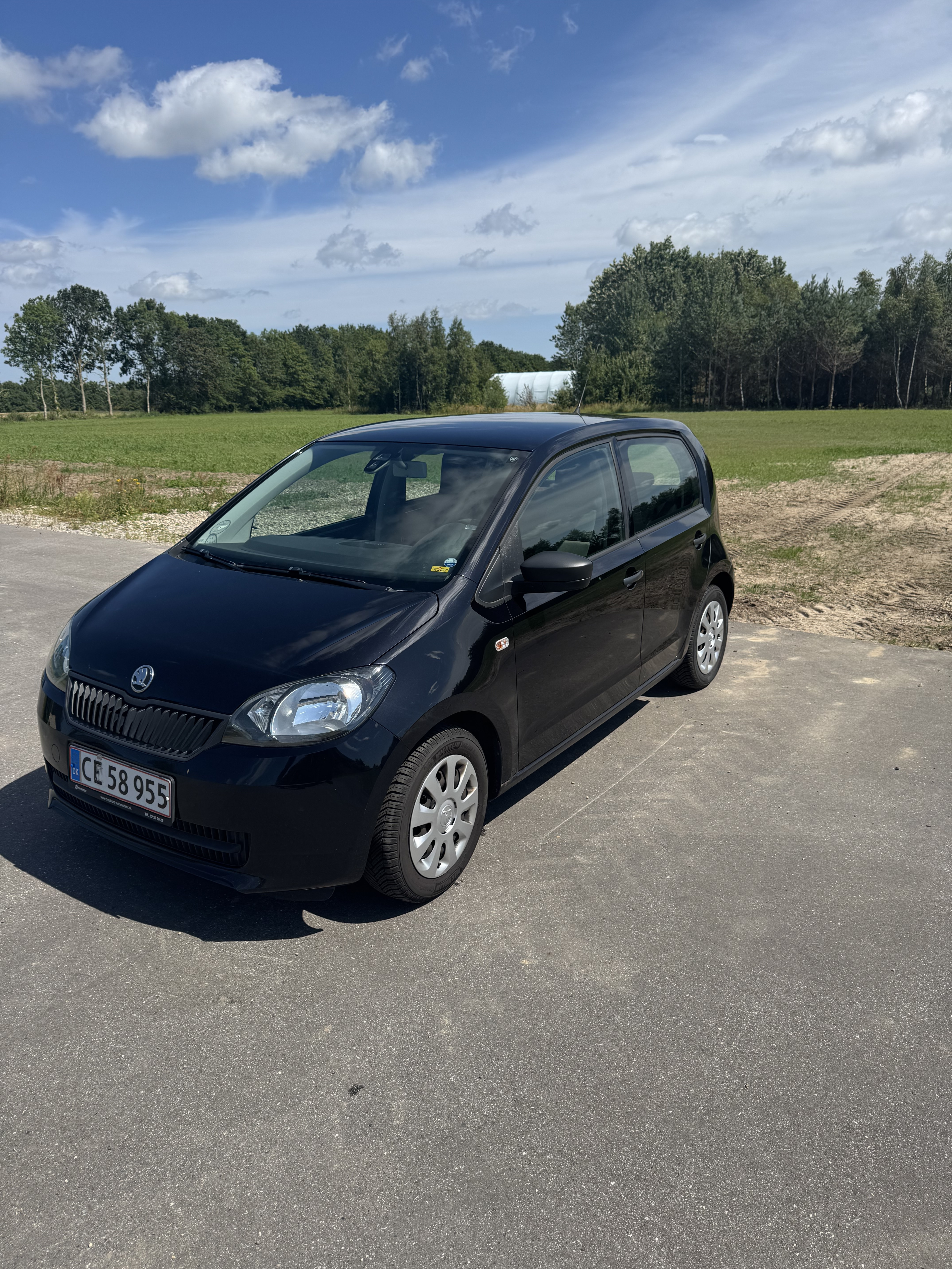 Sort Skoda Citigo fra 2013
