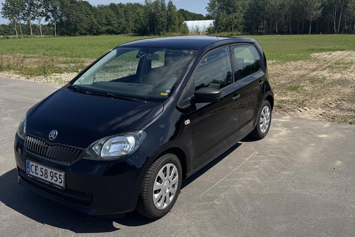 Sort Skoda Citigo fra 2013
