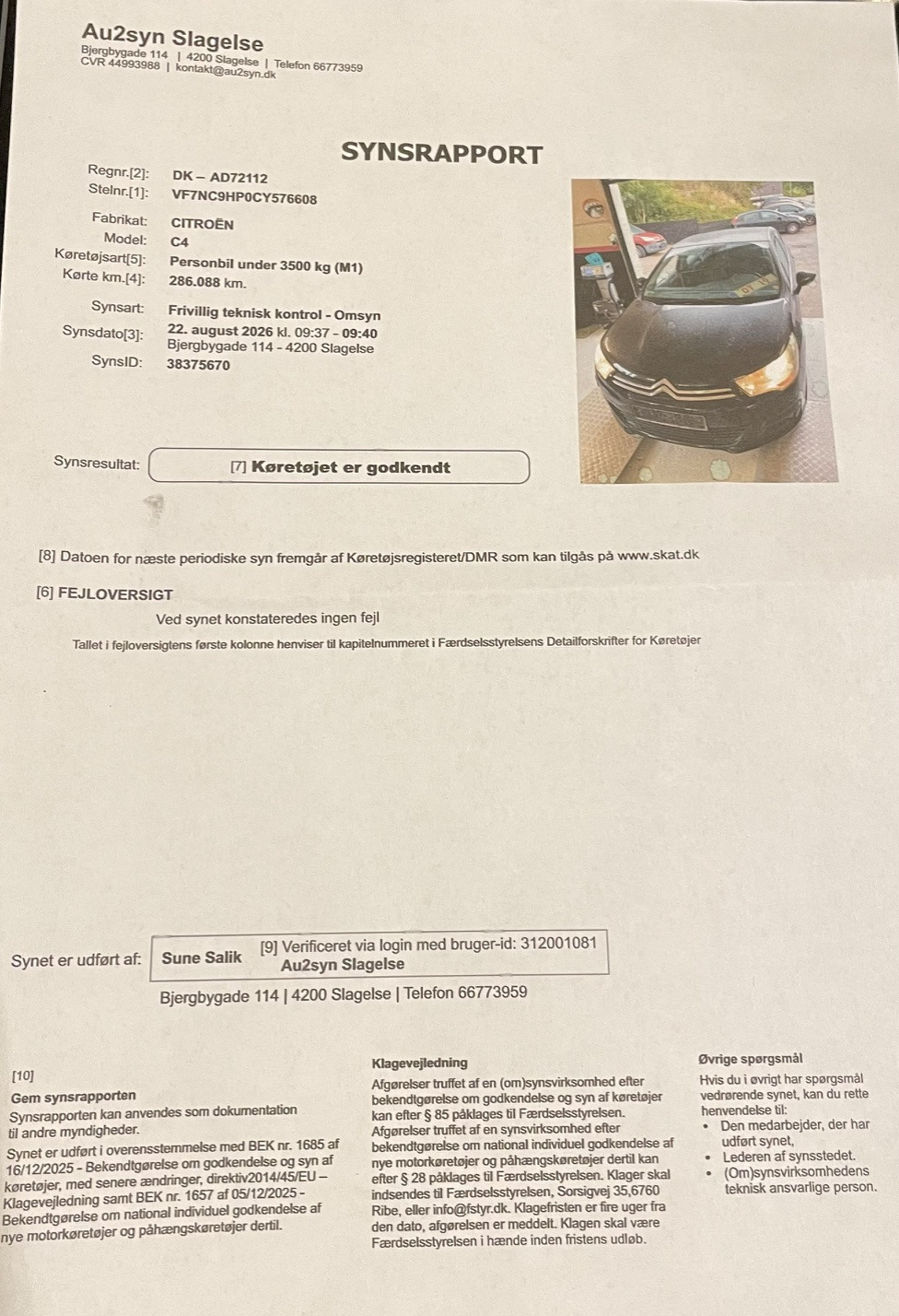 Sort Citroën C4 fra 2013