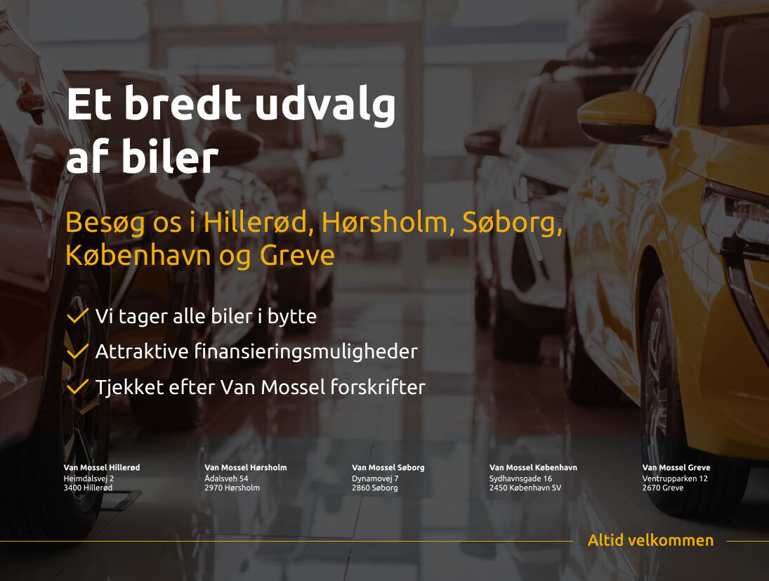 Grå Mercedes A200 fra 2018