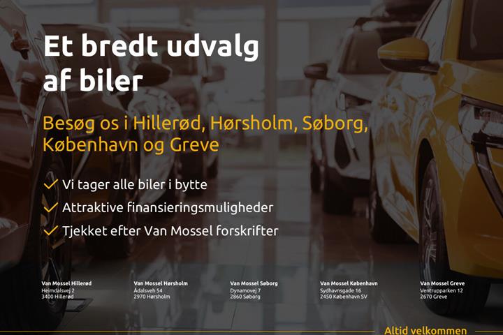 Grå Mercedes A200 fra 2018