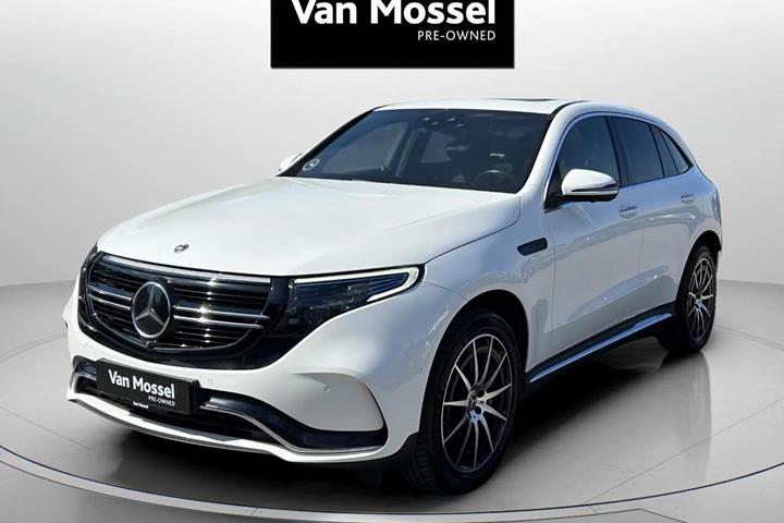 Hvid Mercedes EQC 400 fra 2022