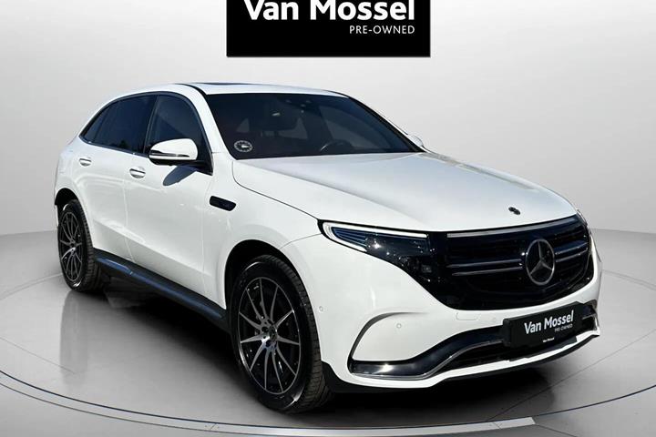Hvid Mercedes EQC 400 fra 2022