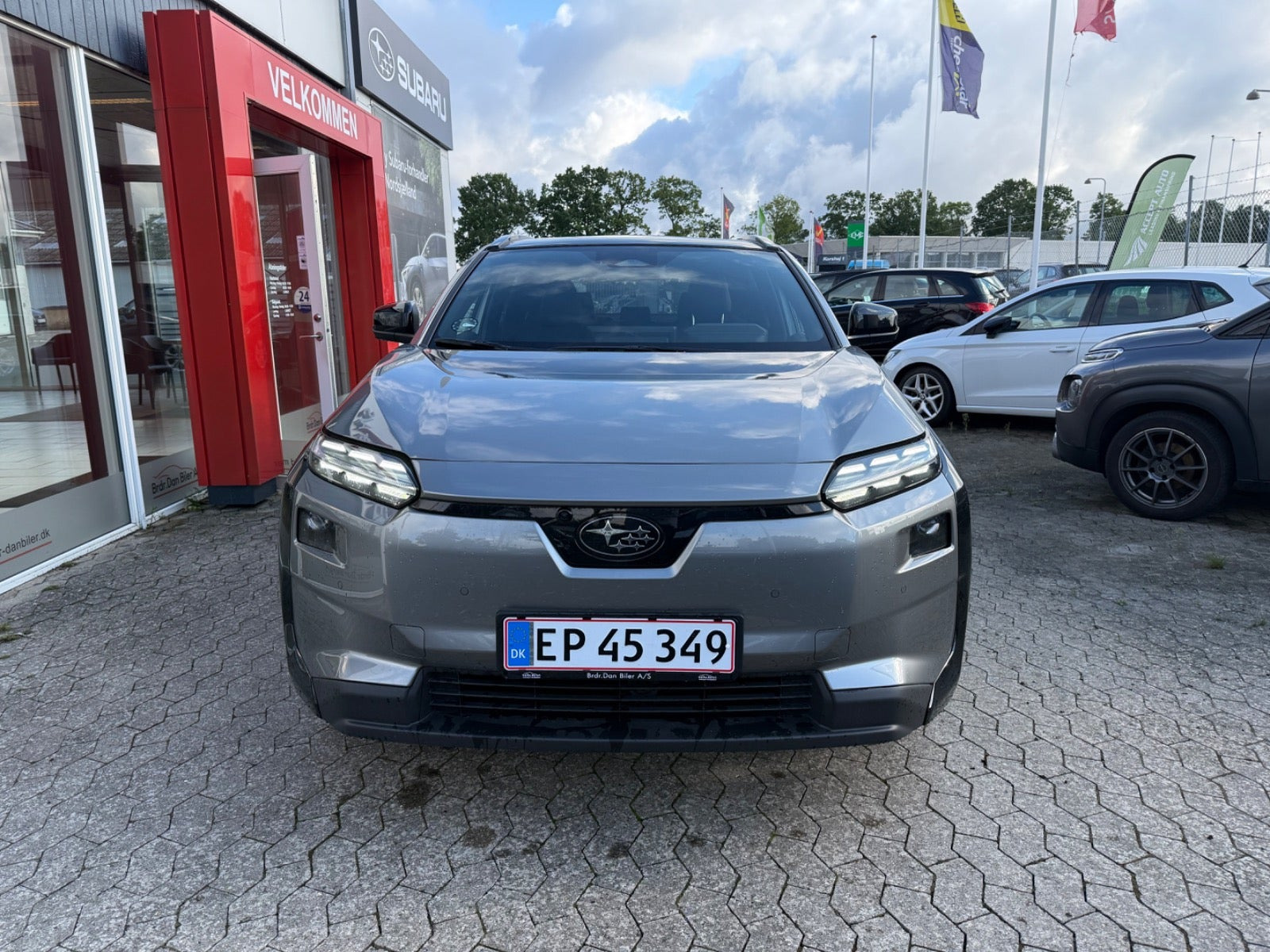 Grå Subaru Solterra fra 2026