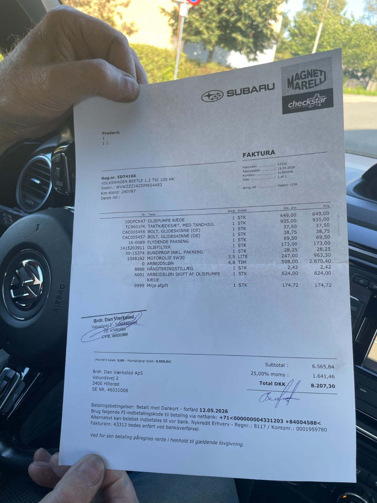 undefined VW The Beetle fra 2013