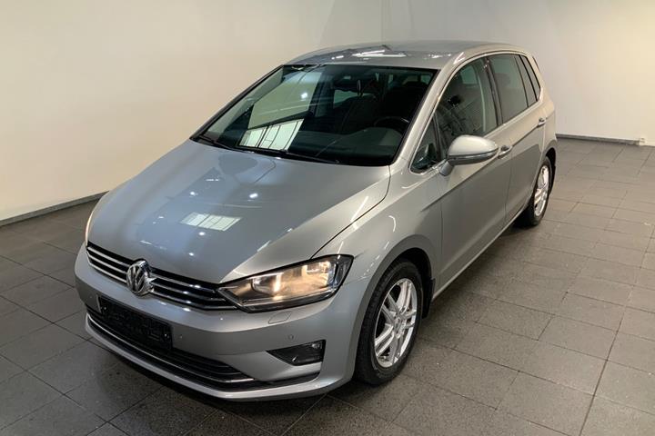 Sølv VW Golf Sportsvan fra 2015