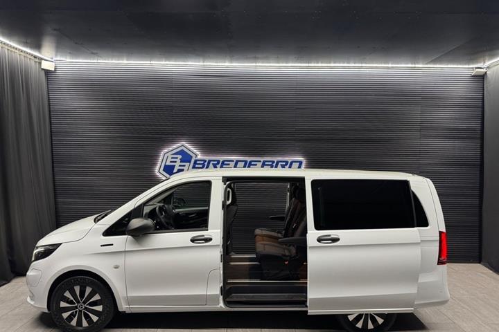 Hvid Mercedes eVito 129 fra 2024