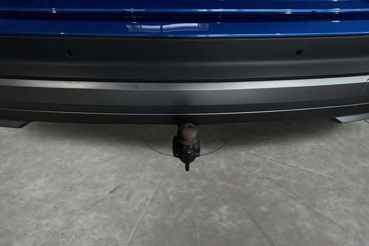 Blå Skoda Enyaq fra 2023