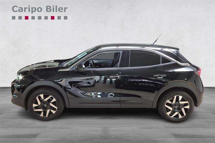 Sort Opel Mokka-e fra 2023