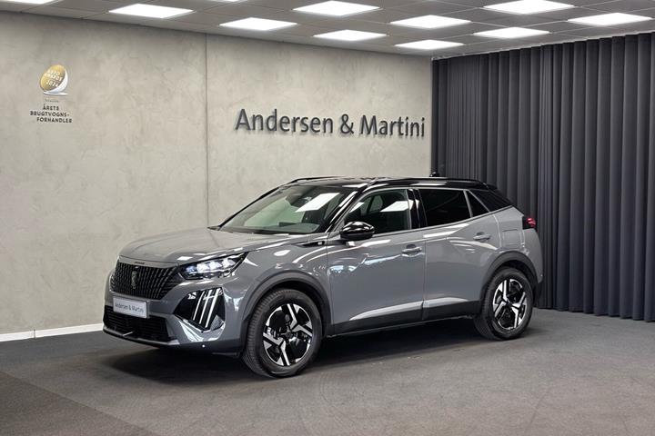 Grå Peugeot e-2008 fra 2026
