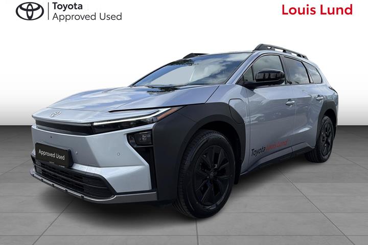 Sølv Toyota bZ4X Touring fra 2026