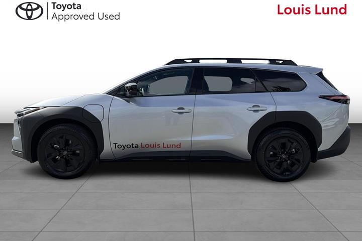 Sølv Toyota bZ4X Touring fra 2026