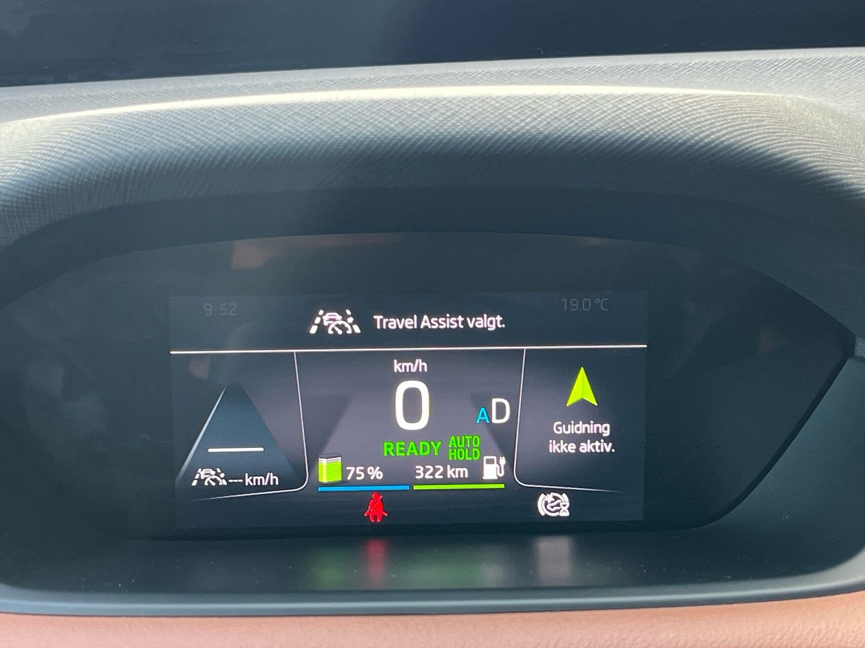 Grå Skoda Enyaq fra 2023