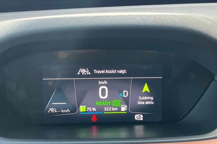 Grå Skoda Enyaq fra 2023