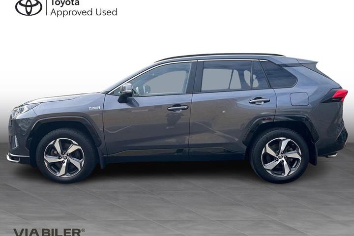 Grå Toyota RAV4 Plug-in fra 2021