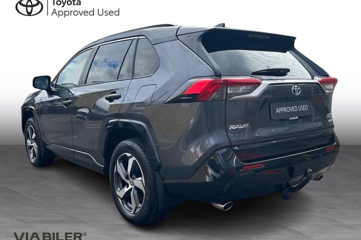 Grå Toyota RAV4 Plug-in fra 2021