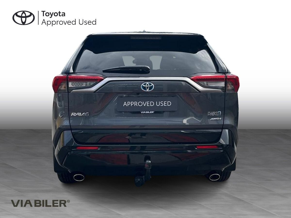 Grå Toyota RAV4 Plug-in fra 2021