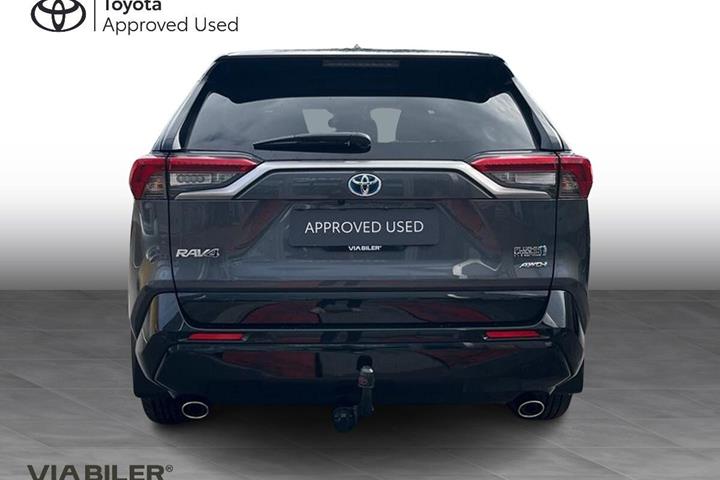 Grå Toyota RAV4 Plug-in fra 2021