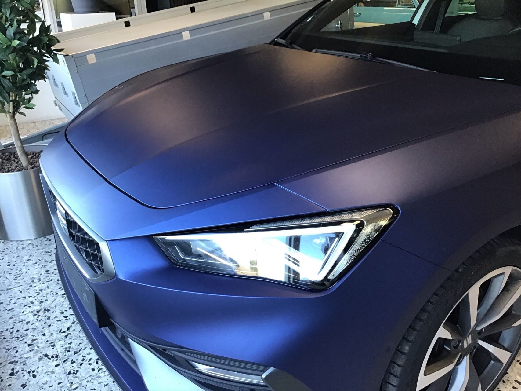 Blå Seat Leon fra 2020