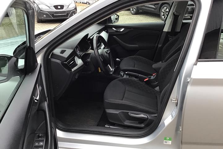 Sølv Skoda Scala fra 2019