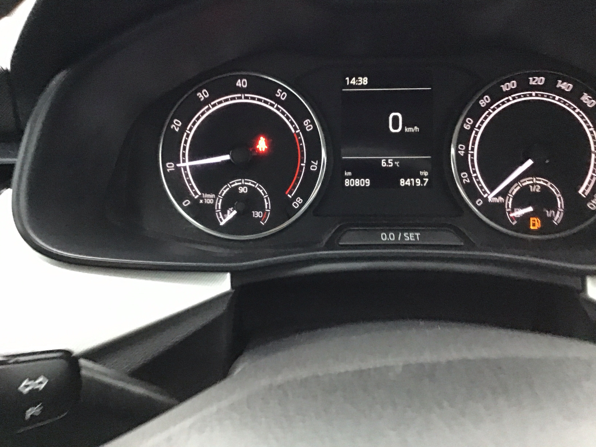 Sølv Skoda Scala fra 2019