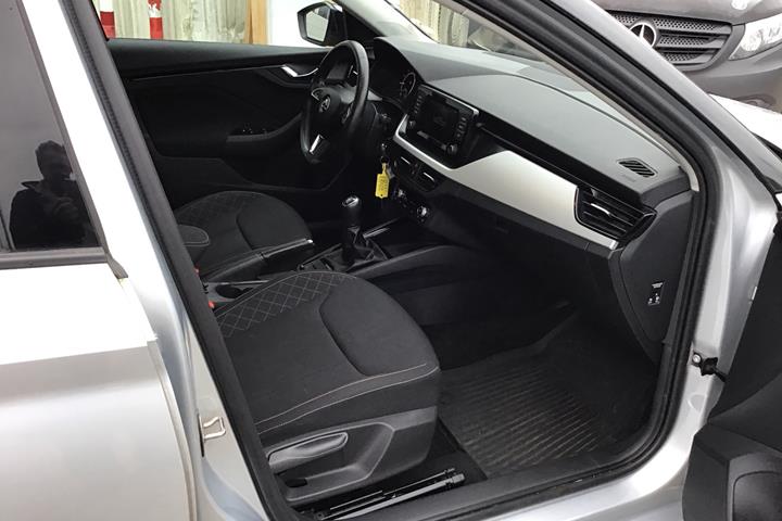 Sølv Skoda Scala fra 2019