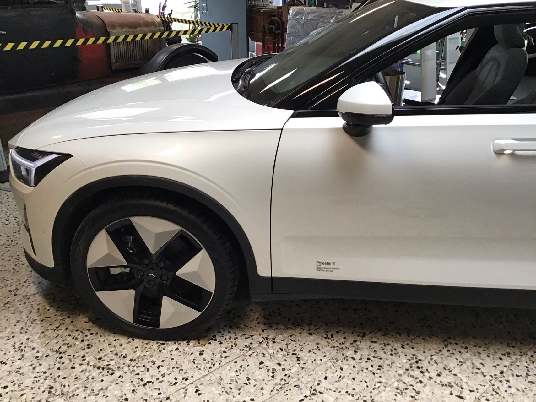 Hvid Polestar 2 fra 2022