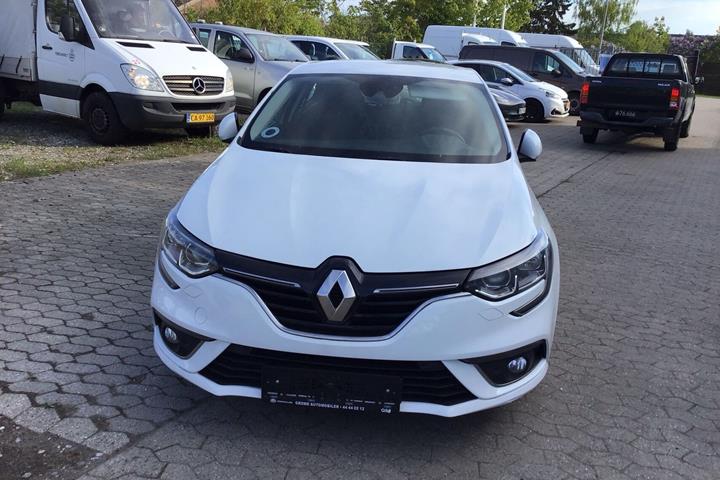 Hvid Renault Mégane fra 2016