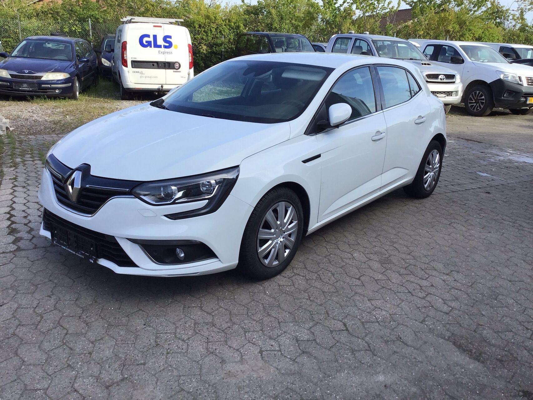 Hvid Renault Mégane fra 2016