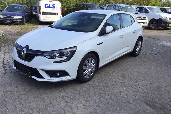 Hvid Renault Mégane fra 2016