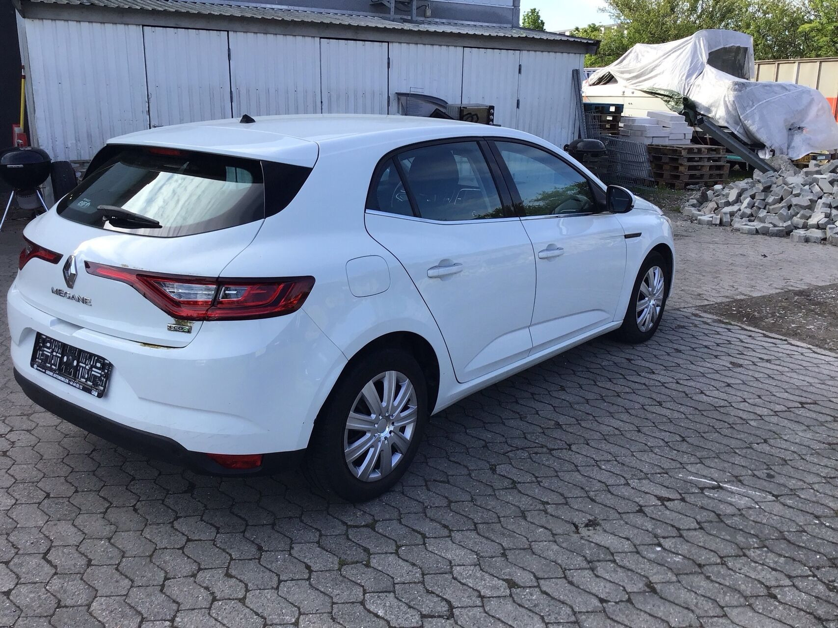 Hvid Renault Mégane fra 2016