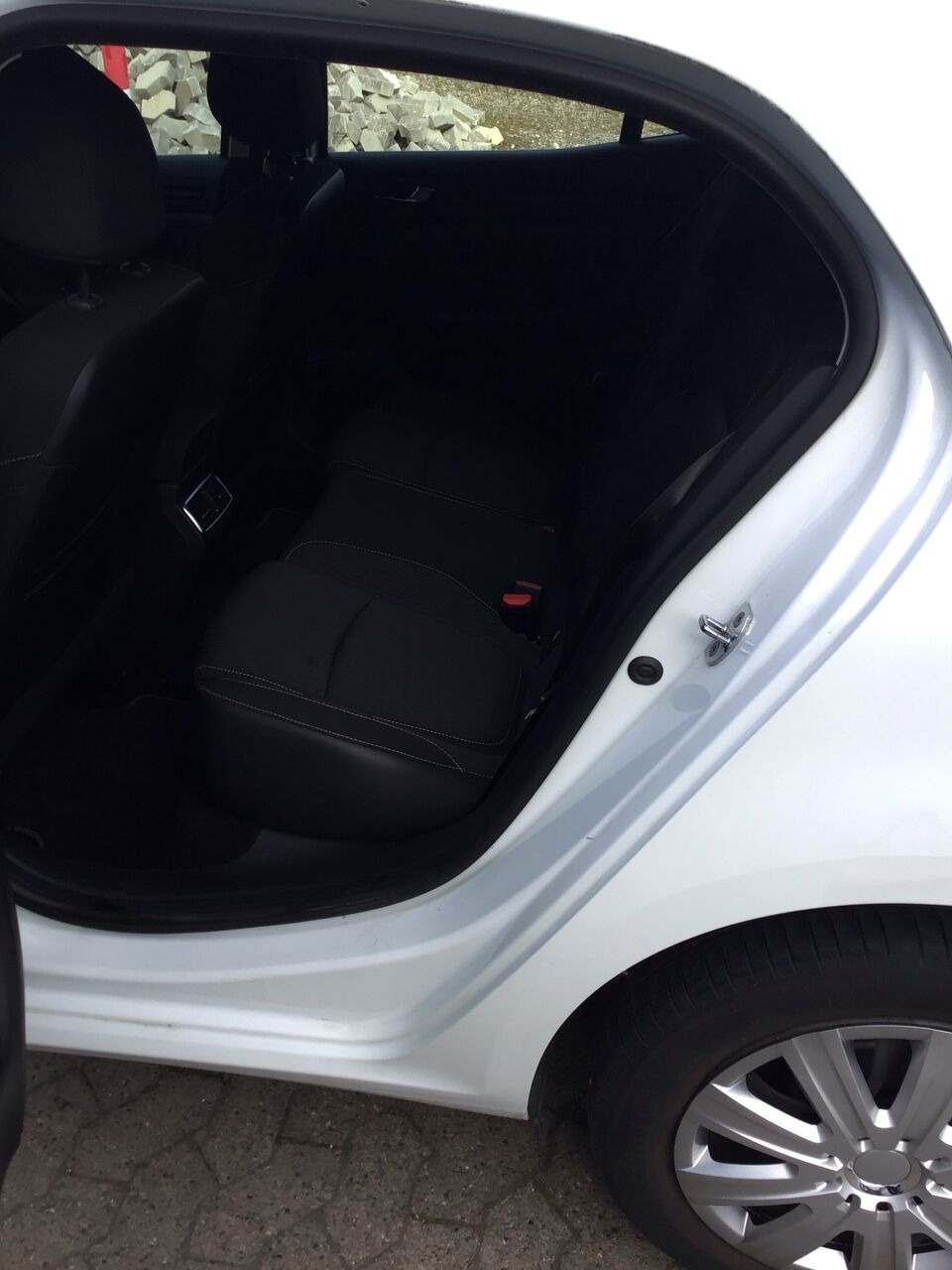 Hvid Renault Mégane fra 2016