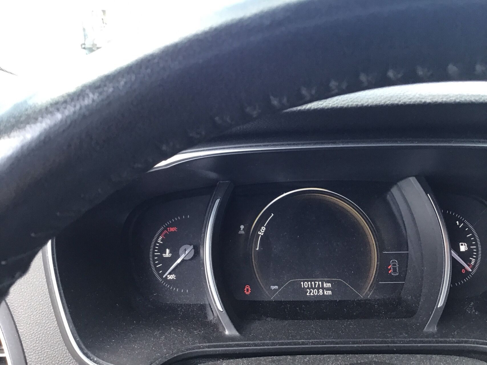 Hvid Renault Mégane fra 2016