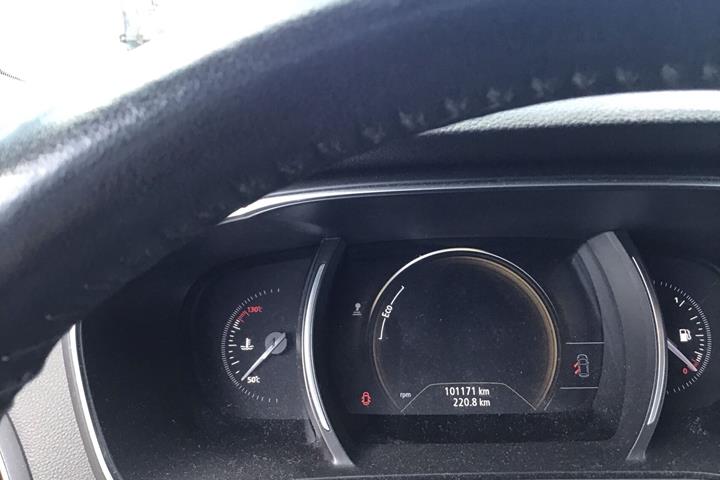 Hvid Renault Mégane fra 2016