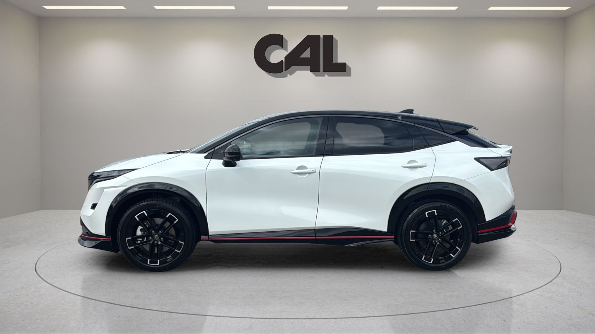 Hvid Nissan Ariya fra 2026