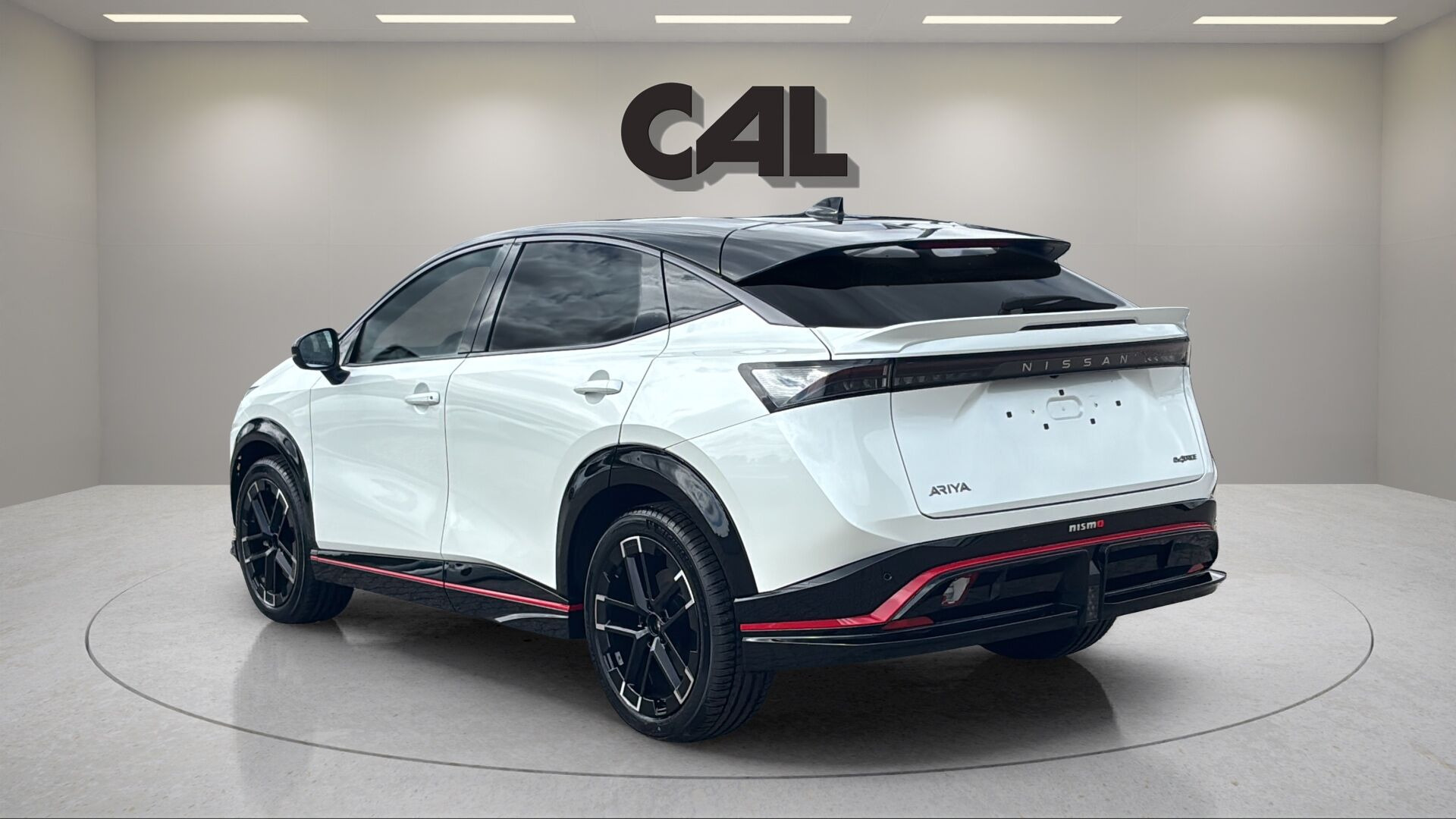 Hvid Nissan Ariya fra 2026