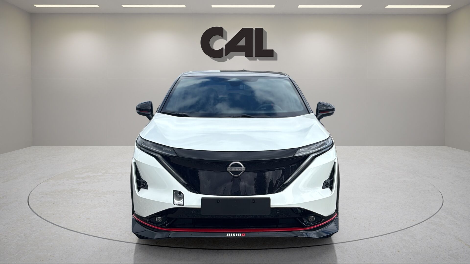 Hvid Nissan Ariya fra 2026