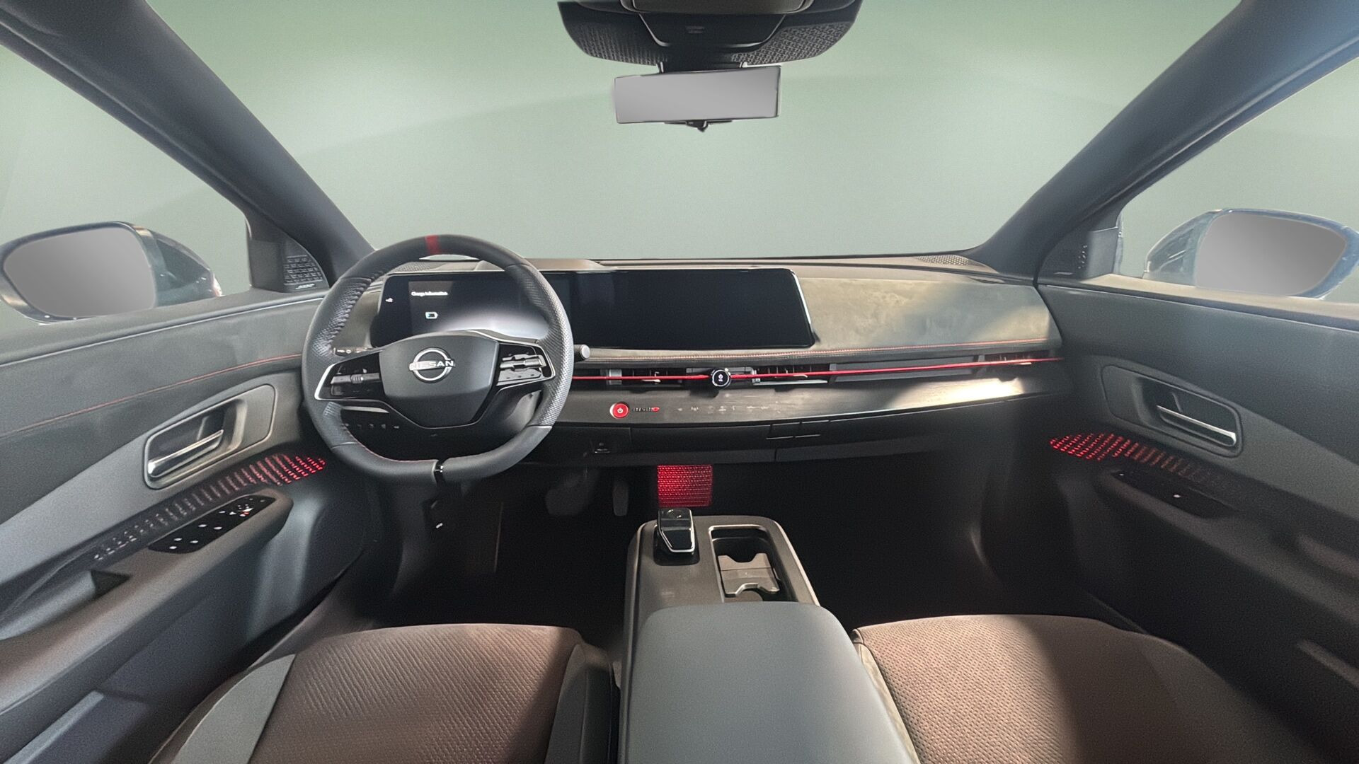 Hvid Nissan Ariya fra 2026