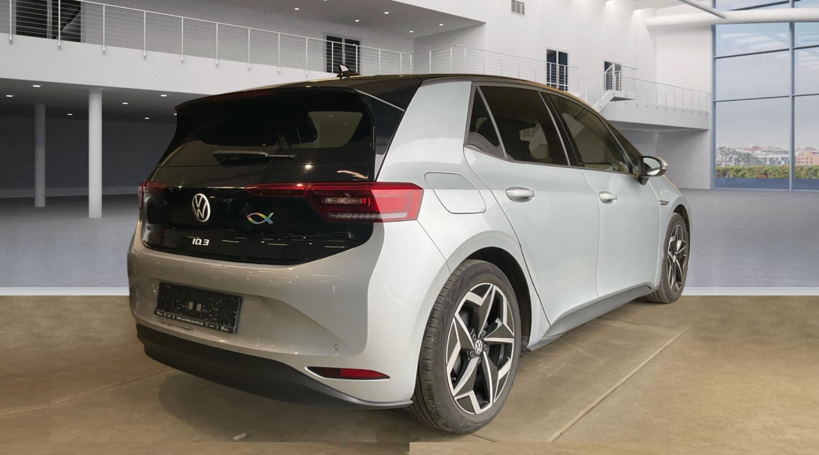 Sølv VW ID.3 fra 2021