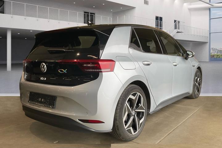 Sølv VW ID.3 fra 2021